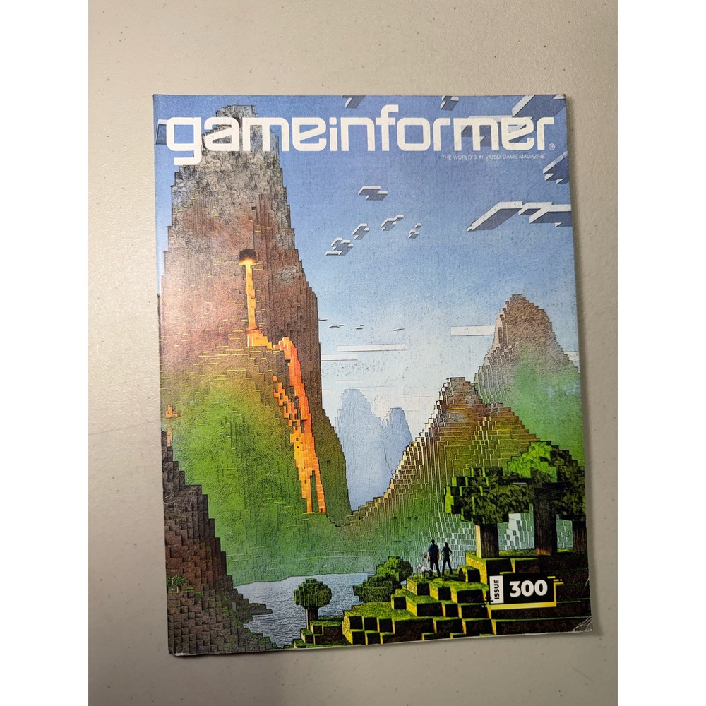 Game Informer Magazine‎ Issue 300 Minecraft Cover Video Game News Collectible